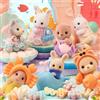 SYLVANIAN FAMILIES SYLVANIAN FAMILY AMICI MARE BLIND BOX(8 Mini Figura Epoch Di Fantasia