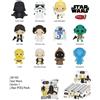 MONOGRAM Star Wars Pvc Bag Clips Series 1 Con Figure Int.