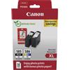 Canon Cartuccia stampante Canon PG-585XL + CL586XL + GP-501 - Nero + 3 colori Alta capacità Multipack