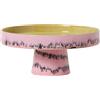 HK LIVING - Coppa decorativa con piede 70s ceramics - Rosa - Gres smaltato