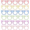 PATIKIL Segnapunti all'Uncinetto, 30Pcs Segnapunti per Maglia Spille Gatto Bloccanti per Cucire Lavorare all'Uncinetto DIY Artigianato, Multicolore