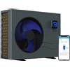 Garden Pac Pro Full-Inverter Heat & Cool 9 / 12 / 16 / 20 Kw - 25 / 95 Metri Cubi - Pompa di Calore Piscina Full Inverter Reversibile ad Alto Rendimento Wi-Fi App Smart Control - Compressore Alta Qualità