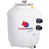 SUPERPOOL Filtro Piscina a Sabbia Laminato in Poliestere BNK SuperPool Serie BNK 10 / 14 / 23 & 33 m3/h