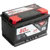 CilliTek Batteria Auto da 70AH 600A 12V polo positivo destro cassetta L3B