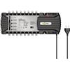 Wentronic Multiswitch satellitare Goobay 9 ingressi/16 uscite (64884)