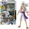 BANDAI - Anime Heroes - One Piece - Action figure 17 cm Monkey D. Rufy Gear 5 - Licenza ufficiale One Piece - Action figure snodata Luffy - Giocattolo per bambini dai 4 anni in su - 37054