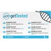 GetTested Test del diabete HbA1c 1 pz Test