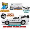 JADA TOYS Ritorno Al Futuro Part I - 1982 De Lorean Dmc 12 Con Frost Effect - 40th Annive