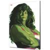 SEMIC ALEX ROSS SHE HULK WOOD PANEL POSTER SEMIC