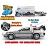 JADA TOYS Ritorno Al Futuro Part I - 1982 De Lorean Dmc 12 - 40th Anniversary Edizione Li