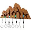 YY Vertical - Portachiavi in legno di ciliegio di montagna XL, edizione familiare