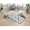 Hanse Home Bougari Malibu - Tappeto double-face per interni ed esterni, Grün Creme, 120 x 170 cm