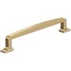 Amerock | Tirante per armadio | Bronzo champagne | 160 mm (160 mm) | Westerly | Hardware per cucina e bagno | Hardware per mobili