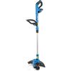 Hyundai Power Products Hyundai Tagliaerba senza fili, larghezza di taglio 30 cm, 20 V, batteria 2,0 Ah, 1,8 kg, testa regolabile, blu