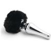 BONDAGERIE® Coda coniglietta con plug rosa lungo affusolato, hot donna uomo dilatatore analesex foxtail tail Dimensione: M | Colore: Rosa