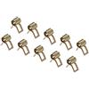 DMiotech 10pz 5mm Molla Fascetta Carburante Tubo Fascette Silicone Vuoto Tubo Fascetta Fissaggio Molla Morsetti Clip