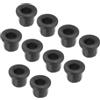 QUARKZMAN 10pz Occhielli in Gomma Diametro Montaggio 12,5mm ID 8mm H 12,5mm Guarnizioni Nere Protezione Passacavi in Gomma per Cavi Tubi