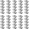 GETLITOOL 50 pezzi Dadi Scanalati a T Acciaio Inossidabile Serie EU30 per Bullone M5 8mm