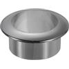 QUARKZMAN 1Pz 1,18 (30mm) Passacavi in Nylon per Scrivania, Copertura Foro per Cavi in Plastica, Organizzatore di Cavi per Scrivania o Armadio per Computer, Nero