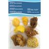 pasiphae natural skin care & sea sponges Confezione risparmio da 8 spugne naturali di mare per pittura artistica - per arte e artigianato, pittura, hobby, effetti, ceramica, vasellame, decorazione, spugnatura, belle arti - texture da fine a