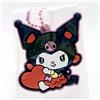 Bandai Kuromi Pinoko × MY MELODY & KUROMI Sanrio Mascotte Portachiavi in Gomma Giapp...