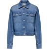 ONLY Onlumi - Giacca da Donna DNM Pim Noos, Media Blu Denim, L