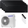 Samsung Condizionatore Samsung Windfree Black quadri split 9000+9000+9000+9000 BTU inverter A++ wifi unità esterna 8 kW AJ080TXJ4KG/EU/AR70F09C1ABNEU_4