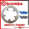 BREMBO Disco Freno Posteriore BREMBO + Pastiglie CC per BMW R 1200 RT 2009 09 2010 10