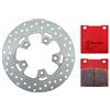 BREMBO Disco Freno Posteriore BREMBO + Pastiglie SP PER SUZUKI SV 650 1999 2000>2002