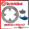 BREMBO Disco Freno Posteriore BREMBO + Pastiglie CC PER KAWASAKI Z 1000 SX 2013 2014 14