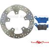 BREMBO Disco Freno Posteriore BREMBO + Pastiglie CC PER KTM DUKE 690 2011 2012>2014