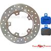 BREMBO Disco Freno Posteriore BREMBO + Pastiglie CC per APRILIA SL FALCO 1000 2004 7G6