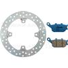 BREMBO Disco Freno Posteriore BREMBO + Past. CC PER HONDA CB 600 F HORNET ABS 2007 2008