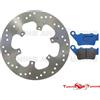 BREMBO Disco Freno Posteriore BREMBO + Pastiglie CC PER BMW F 650 1996 96 1997 1998