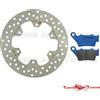 BREMBO Disco Freno Posteriore BREMBO+Pastiglie C.C. PER YAMAHA XT 660 X 2007 2008 2009