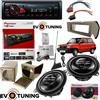 Pioneer Evotuning Kit Installazione per Fiat Panda 141 Casse e Autoradio Pioneer con Bluetooth USB