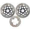 BREMBO Dischi Freno Anteriore + Posteriore BREMBO per KAWASAKI Z 750 2004 2005 2006 06