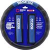 Sparco SPC1111KAZ Copri Volante e Cuscini, Blu, Taglia Unica