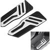 psler Poggiapiedi Pedane Posteriore Pedana Conducente per YAMAHA TMAX 560 TECH MAX 2022-2023, Pedale Piedi Pegs Accessori Moto, Argento (FP0336SI)
