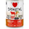 Disugual dog monoprotein formula fruit agnello con pera 400gr