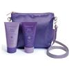 L'Erbolario Bella di Notte Beauty Pochette Piccole Meraviglie - Bagnoschiuma 75 ml + Crema Fluida Corpo 75 ml + Tracolla - EDIZIONE LIMITATA - fragranza dolcemente fiorita e vanigliata