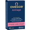 Omegor Antiage Integratore Omega-3 60 Capsule