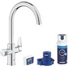 MISCELATORE LAVELLO GROHE BLUE PURE STARTCURVE CON SISTEMA FILTRANTE