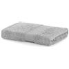 DecoKing Asciugamano 50x100 cm Acciaio Cotone Bambù Viscosa Assorbente Antibatterico Bamboo Bamby Argento Grigio Steel Silver Grey