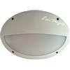 Fumagalli Applique Maddi HL bianca in resina e policarbonato da esterno IP66 1XE27/15