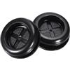QUARKZMAN 10pz Guarnizione in Gomma Rotonda Diametro Montaggio 28mm ID 22mm | a Doppia Faccia, per Protezione Cavi