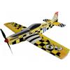 RC Factory Mustang (giallo) / 780 mm Aeromodello acrobatico
