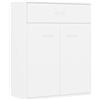 vidaXL Credenza Bianca 60x30x75 cm in Truciolato