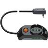 Vimar FP00511.C multipla universale con interruttore luminoso, 2 biprese, 1 Presa universale