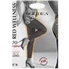 SOLIDEA BY CALZIFICIO PINELLI red wellness 70 leggins nero 3ml